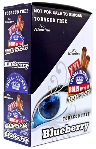 Herbal Hemp Wrap - Royal Blunt - Blueberry