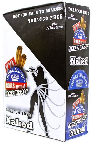 Herbal Hemp Wrap - Royal Blunt - Naked - White Box