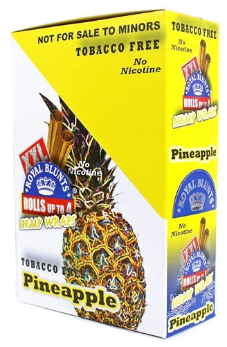 Herbal Hemp Wrap - Royal Blunt - Pineapple