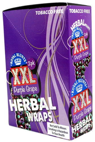 Herbal Hemp Wrap - Royal Blunt - Purple Grape