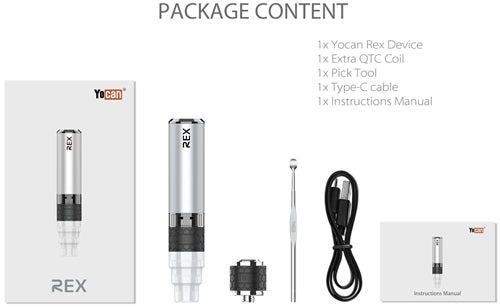 Yocan Rex Portable Enail Wax Kit