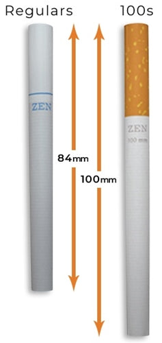 Zen Cigarette Tubes - King Size - Regular - Master Case