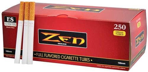 Zen Cigarette Tubes - 100mm - Regular - Master Case