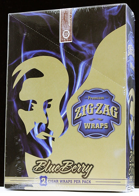 Zig Zag Premium Blunt Wraps- BlueBerry