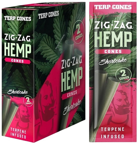 Zig Zag Terpene Infused Hemp Cones - Shortcake