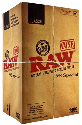 Raw Pre-rolled Cones 1400 Bulk