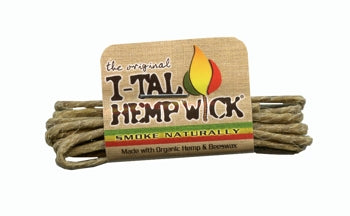 I-Tal Hemp Wick Small 3.5ft 50pk