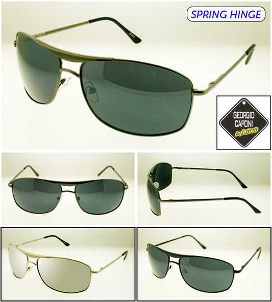 12ct Sunglasses Metal Frame Spring Hinge SRM03