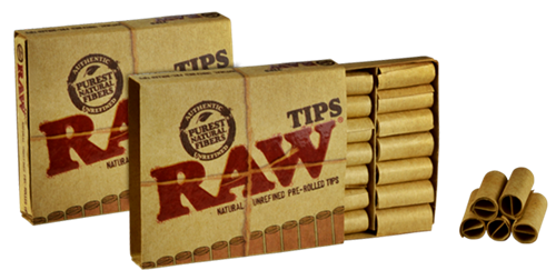 Raw Rolling Paper Tips - PRE-Rolled